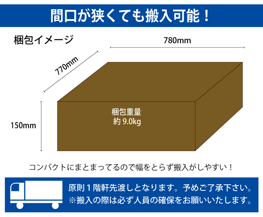 カフェテーブル 丸天板 直径75cm アルミ脚 梱包サイズ 梱包イメージ サイズ表記 cm表記 家具のAKIRA