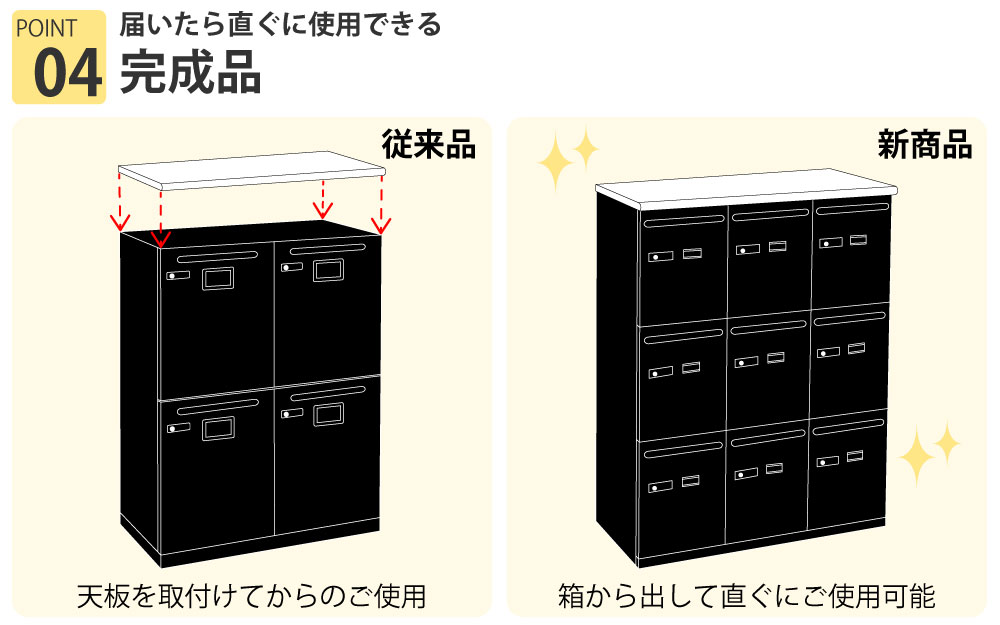 パーソナルロッカー ロッカー 個人収納 収納 ホワイト天板 ブラック本体 9人用 組立簡単 家具のAKIRA